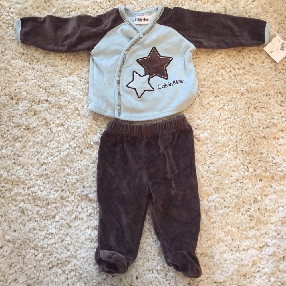 Calvin Klein Baby Layette Set 3-6M